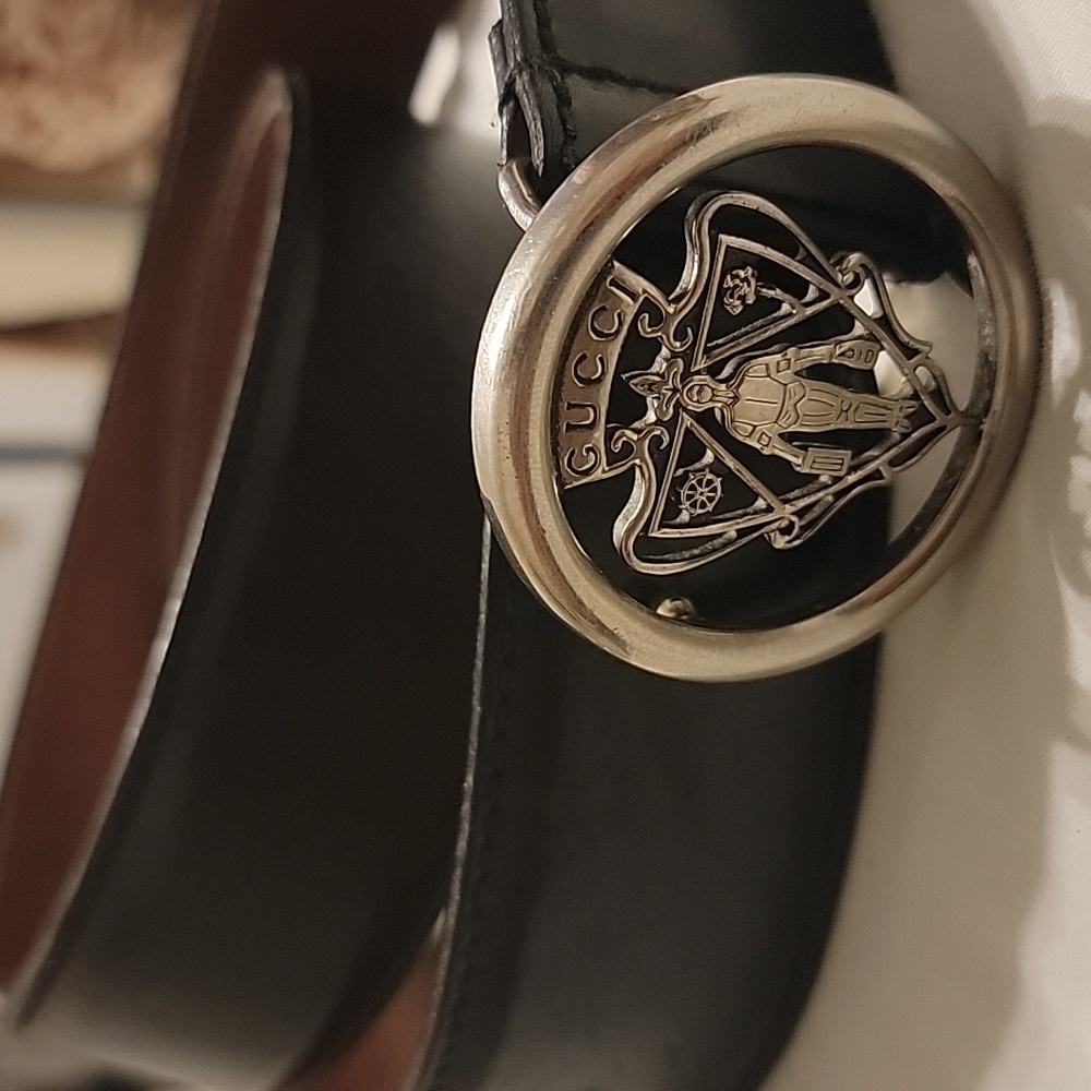 GUCCI Hysteria buckle belt - Picture 2 of 6